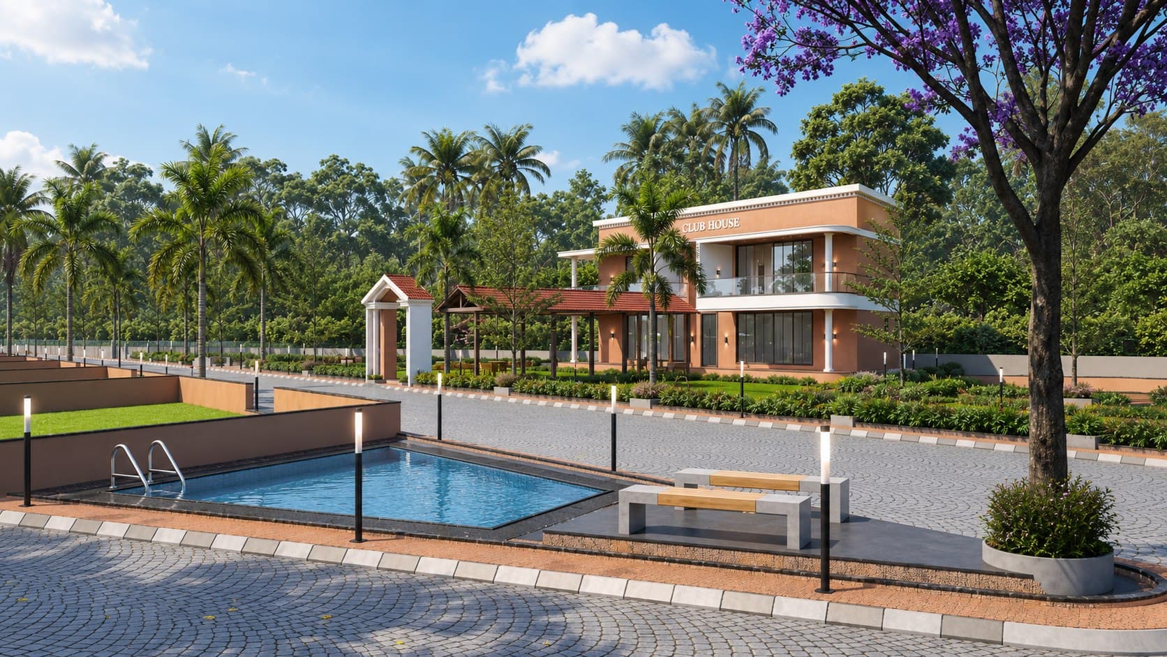 Master plan community view